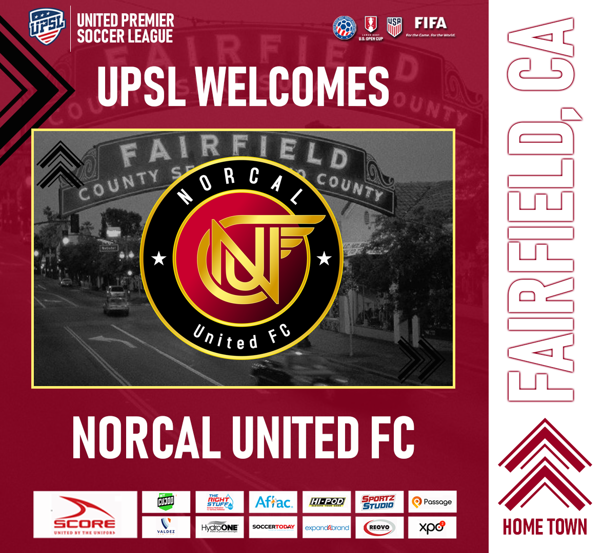 UPSL Announces Bay Area Expansion with NorCal United FC San Antonio